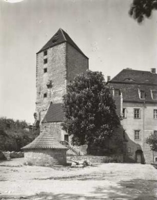 Burg Querfurt : Querfurt, Burg mit Marterturm und Fürstenhaus
