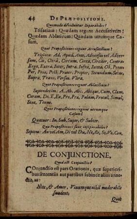 De Conjunctione.