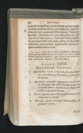 Liber XXIII.