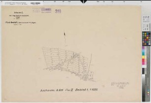 Anzhausen (Wilnsdorf), Umlegung Anzhausen, Urkarte I Flur Bbl.1