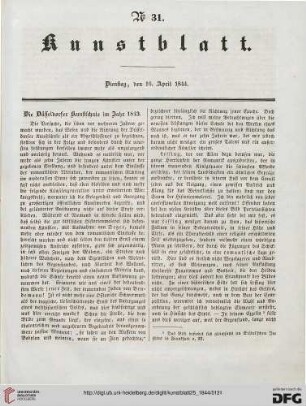 Nr. 31 - 40 (16. April 1844 - 16. Mai 1844)