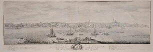 Prospect der daenischen Handels-Stadt Altona, wie sie von der Süderseite zu sehen