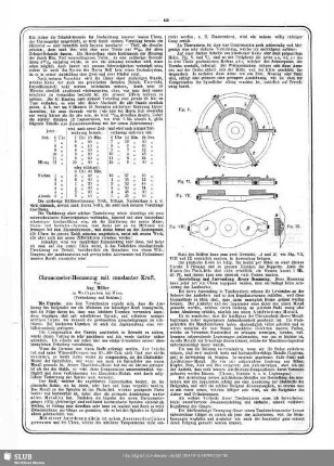 Chronometer Hemmung mit constanter Kraft (Fortsetzung und Schluss)