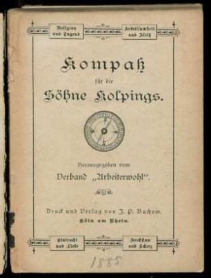 Kompaß für die Söhne Kolpings
