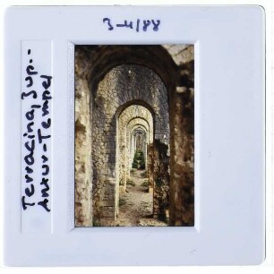 Terracina, Jupiter-Anxur-Tempel