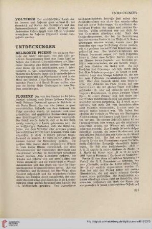 Entdeckungen