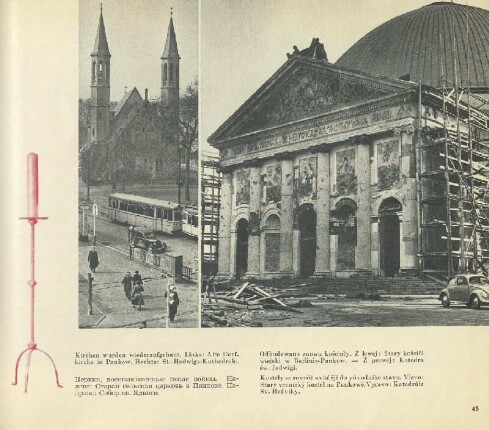 Alte Dorfkirche in Pankow ; St.-Hedwigs-Kathedrale