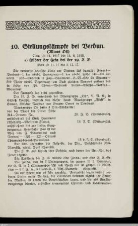 10. Stellungskämpfe bei Verdun (Maas Ost)