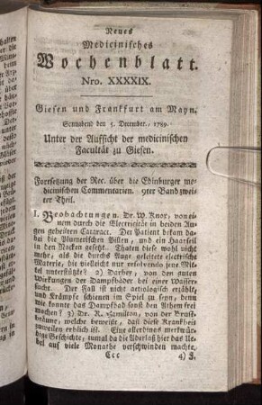 Nro. XXXXIX. Sonnabend den 5. December, 1789.