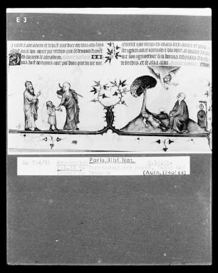Bibel des Jean de Sy — Die Verstoßung Hagars, Folio fol. 33 verso