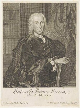 Bildnis des Johannes Petrvs Miller