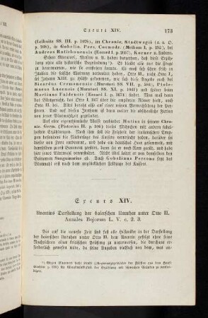 173, Exkurs XIV.