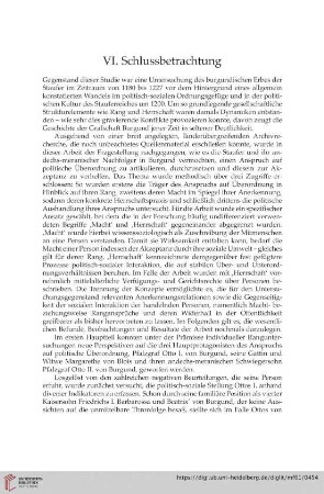 VI. Schlussbetrachtung