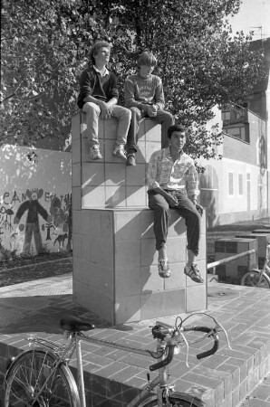 Jugendzentrum (Jugendtreff) Südstadt im Grünzug zwischen Luisen-, Wilhelm-, Augarten- und Marienstraße