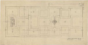 Döllgast, Hans; Landshut (Bayern); Landwirtschaftsschule - Speisesaal, Decke (Untersicht)
