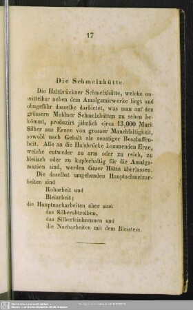 Die Schmelzhütte