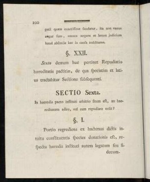 100-120, Sectio VI. - Sectio VII.
