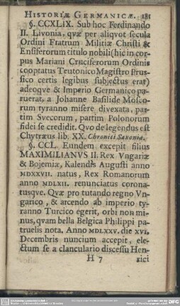 [Maximilianus II.]