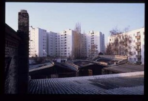 Diapositiv: Moritzplatz, Prinzenstraße, 1992