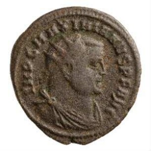Münze, Follis (Follaro), 305 - 306 n. Chr.