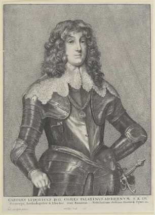 Bildnis des Carolvs Lvdovicvs Palatinvs