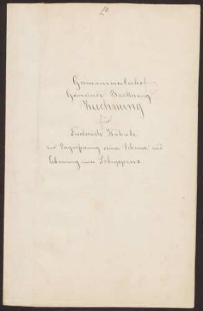 Kühnle, Friedrich, Anwalt Anbau eines Schuppens