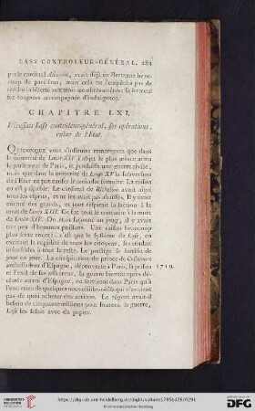 (Chapitre LXI - LXIX)