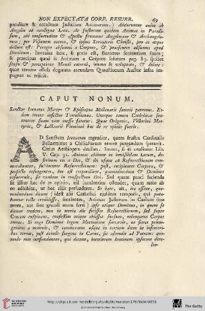 Caput nonum