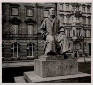 Berlin, Bildhauer Professor Fritz Klimsch, Emil-Fischer-Denkmal