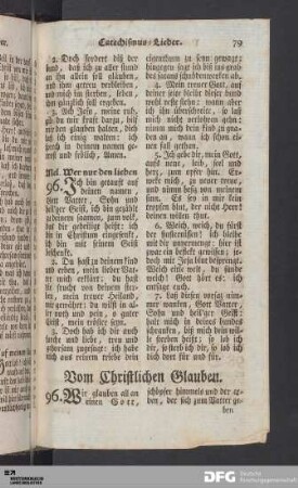 Vom Christlichen Glauben