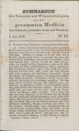 1. Juni 1840. No 11.
