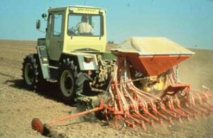 Fotografie: Drillkombination, Pneumatische Verteilung