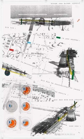 Ein »Märkisches Tor« zwischen Stadt und Land Schinkelwettbewerb 1994: Modellansichten, 5 Grundrisse