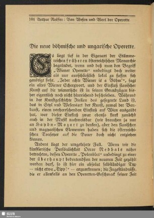 Die neue böhmische und ungarische Operette