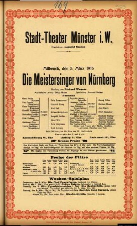 Die Meistersinger von Nürnberg