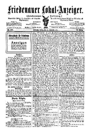 Nr. 266, 10.11.1911