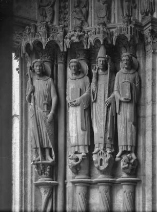 Heiliger Theodor, Stephanus, Clemens und Laurentius