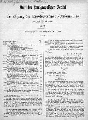 No. 21, 20. Juni 1895