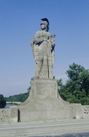 Maximiliansbrücke ü. d. äußere Isar in München