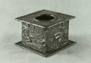 Tintenfaß : Tintenfaß, Zinn, um 1600