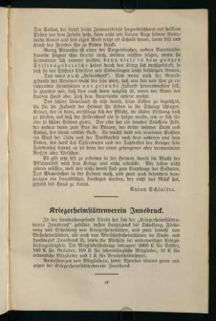 49, Kriegerheimstättenverein Innsbruck