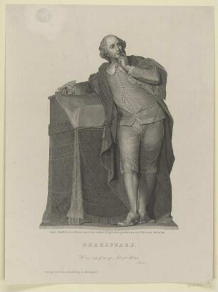 Bildnis von Shakspeare
