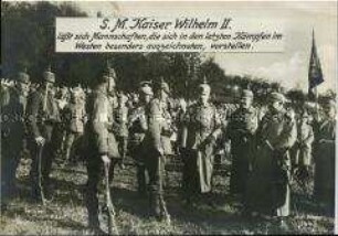 Wilhelm II. an der Westfront
