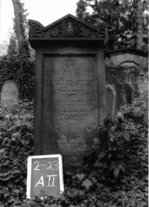 Grabstein A II/2/23