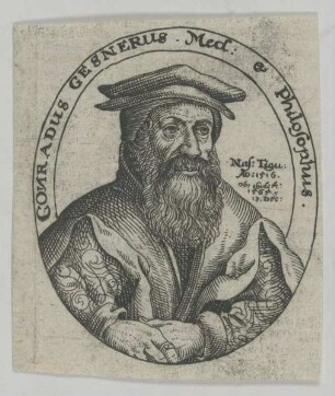 Bildnis des Conradus Gesnerus