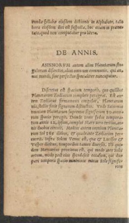 De Annis.