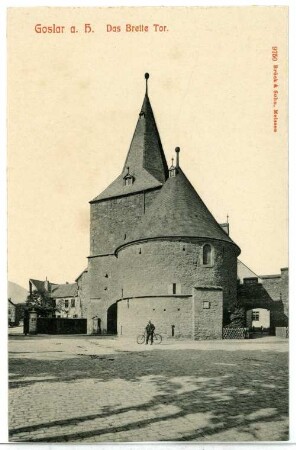 Goslar. Das Breite Tor, Feldseite