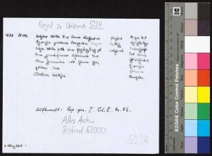 Nachtrag zum Testament der Anna Katharina Schwach, geborene Stengel.