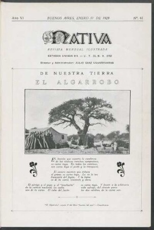 6.1929=Nr. 61: Nativa, 6.1929=Nr. 61
