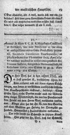 IV. Ratio medendi in nosocomio practico. P.VIII.IX.